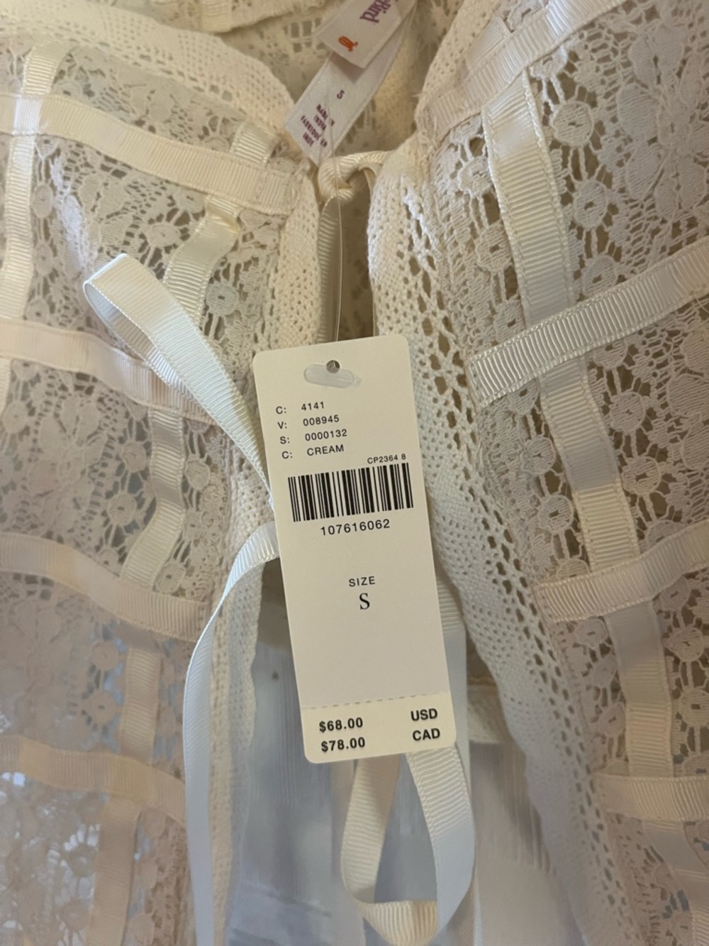Anthropologie / LyreBird Lace Flyaway Cami - Picture 6 of 6